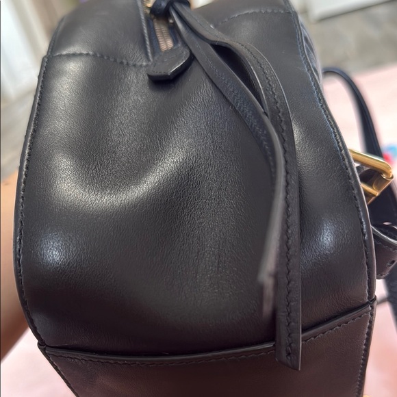 Gucci Black and Gold Designer Backpack